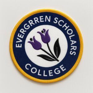 premium custom fabric labels digital print (2.5" x 2.5")